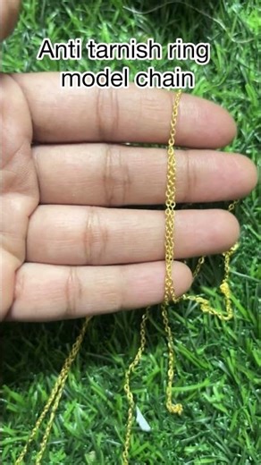 😍Anti tarnish jewellery making meter chains - fast moving chains #antitarnishchains