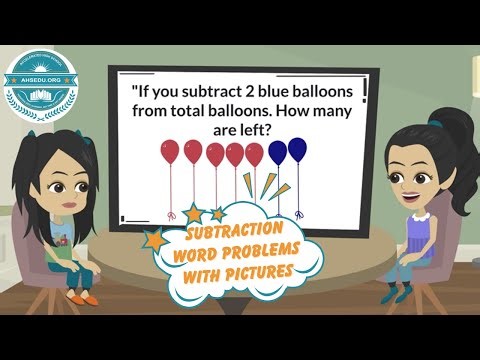 Subtraction Word Problems With Pictures | The Captain AHS-show | General Mathematics Lesson