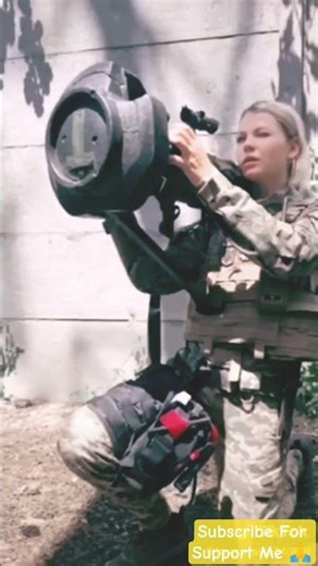 beautiful military girl fire gun 🔫💥#shorts #viralvideo