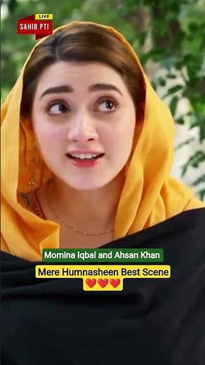 momina Iqbal and Ahsan Khan best scenes from drama Mere Humnasheen|| #awamkiawaz #merehumnasheen