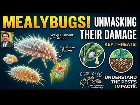 Mealybugs: Nature’s Hidden Plant Killers‪@ZooSphere786‬