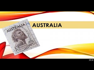 Stamps World - Australia (Australian Stamps collection) - #StampsWorld