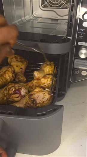 Ninja Double Stack Air Fryer Review: Roast Chicken, Drumsticks & Fish