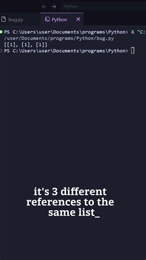 99% of Python Beginners Get This Wrong! 🐍 #shorts