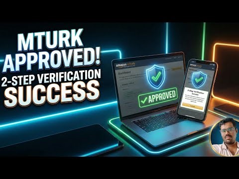 📈Amazon Mturk Ids Two Step Verification💥 #mturk #amazon #tamil #money #parttime