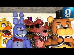 Gmod FNAF | Withered Foxy Gets Replaced (Part 1)