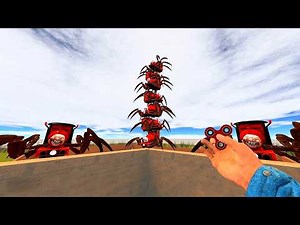 Choo Choo Charles Form Stack In Maze Gmod