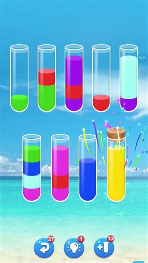 Water sort puzzle|level 35| ga #games #watermusic #watersortpuzzle #shortsviral