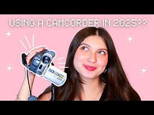 how to get footage off your camcorder + why to use one in 2025