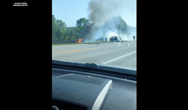 Footage shows bystanders rushing to help Oklahoma AAU basketball team involved in fatal crash