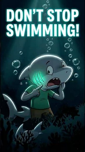 Why Sharks Never Stop Swimming