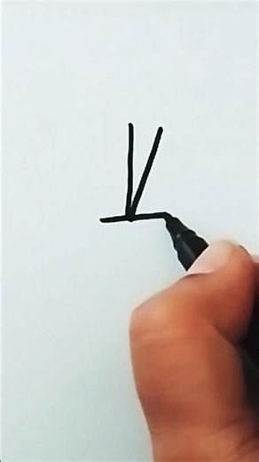 How to Draw a Peace Sign Hand ✌️ | Easy Hand Drawing Tutorial Step by Step #shorts #art #creative