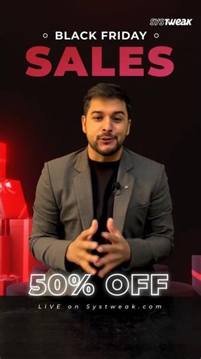 Systweak Black Friday Sale LIVE 🔥 Unbelievable Discounts on Top Software! #blackfriday2025