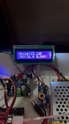 Progres Monitoring kebisingan IG : joki_ardu Wa : ‪ 6285174241454‬ ‪ ‬#arduino #iot #esp32 #elektro #monitoring