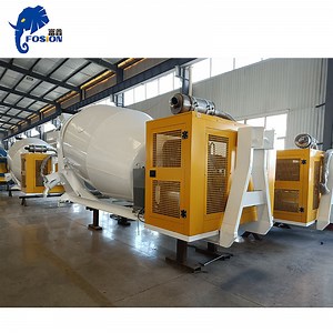 [Hot Item] Small Mixer Cement Drum Mixer Portable Concrete Mixers 4m³