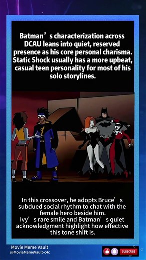 Why Static’s Imitation Of Batman’s Stoic Charisma Lands So Well In This DCAU Scene #flim