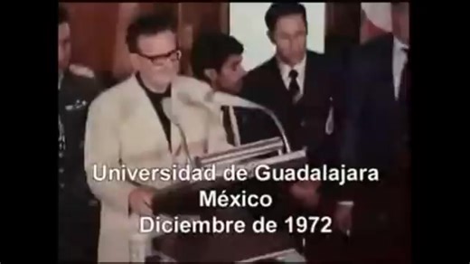Salvador Allende (Chile) El mejor discurso de la Historia. Universidad de Guadalajara - México | Biblioteca Virtual Salvador Allende Gossens