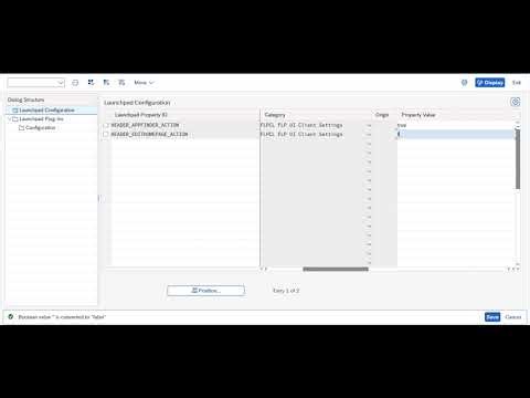 SAP Fiori Launchpad Configuration: Show App Finder & Edit Current Page in Shell Header