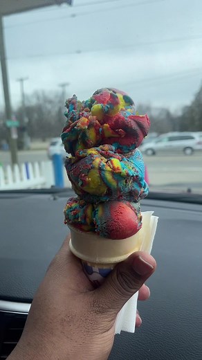 Best Superman Ice Cream in Detroit at Smoothies on Seven Dairy Bar