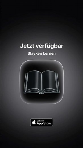 Slayken Lernen ist offiziell im App Store verfügbar!