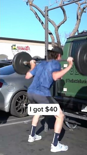 Every Squat You Do = $5!