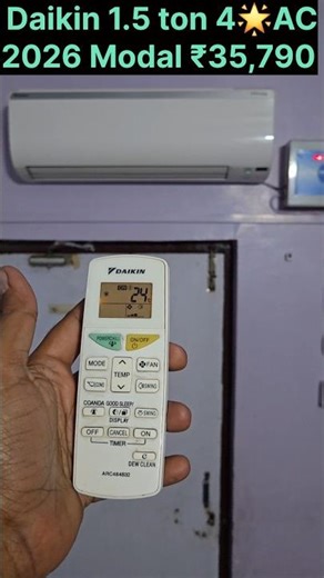 Best Budget & cooling 4 🌟 AC in 2026 Modal | Daikin 1.5 ton 4 star AC 2026 Modal ₹35,790 Only |