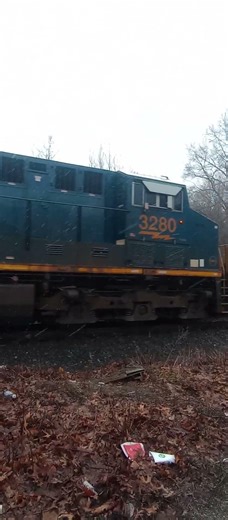 3/17/26 ☘️🍀 CSX M438 distributed power 😎🇺🇲