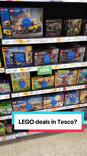 Tesco LEGO hunt… and once again, it’s slim pickings 😬 Tiny selection, barely any deals… feels like LEGO just isn’t a priority here right now. Worth checking, but don’t expect miracles 👀 #lego #legodeals #legohaul #toyhunt #ukshopping