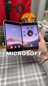 SURFACE DUO!! #samsung #android #tech #technology #samsunggalaxy #technews