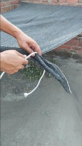 🔥Master in Seconds! The Universal Knotting Method for Quickly Securing Shade Nets