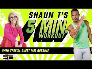 Shaun T 5 Minute Workout with Mel Robbins