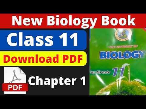 Class 11 New Biology Book Sindh Text Book Board Chp#1 PDF Download | 1st year Biology PDF download