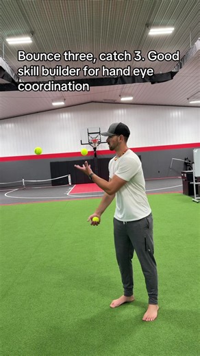 You see what you want to see And you wanna see the drill, or game the way it’s meant to be. But not a single thing I post is done right on the first rep. It gets picked up very quickly most of the time sure. But that’s also a skill we train every day By the way, I did get this the first try. But then missed like the next 20… #ltad #athleticdevelopment #sportsperformancetraining #handeyecoordination #youthathleticdevelopment
