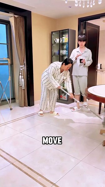 Mom and son play pranks on each other