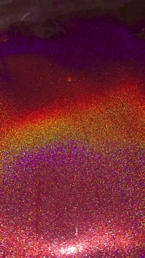 name this slime without using the words “blood” or “rainbow” 🧛🏻‍♀️ scooping vampire blood 🩸 a gorgeous deep red holo slime that glows rainbows under flash or sunlight ✨✨ ✨RESTOCKING TODAY @ 6pm EST (in 2 hours!)✨