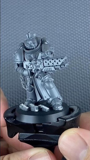 Black Templar Initiate with Pyreblaster assembling process! #warhammer40k #40k #castellanpetrus
