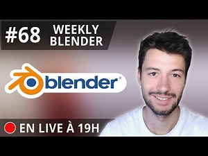 🔴 [REDIFFUSION] WEEKLY BLENDER n°68 | Blender 3.2