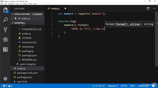12.Write Node.js-based code and script