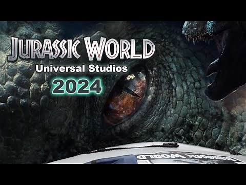 Jurassic World: The Ride POV 2024 at Universal Studios Hollywood