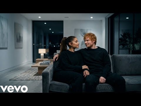 Ariana Grande ft. Ed Sheeran - Parallel Hearts (Official Lyrics Video)