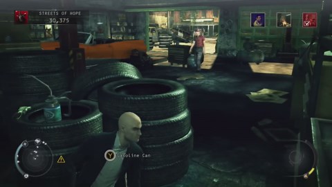 Hitman Absolution Gameplay Walkthrough Part 11 - The Streets of Hope (Shaving Lenny)