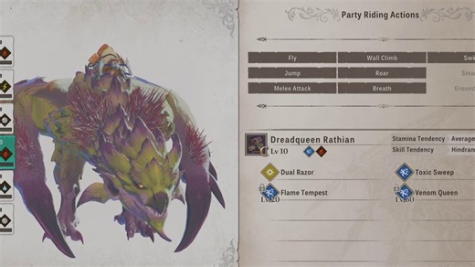 How to get Dreadqueen Rathian early in Monster Hunter Stories 3