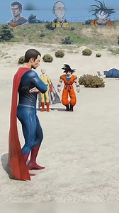 196K views · 1.6K reactions | SUPERMAN, SAITAMA & GOKU VS SUPER VILLAINS ONE HIT CHALLENGE| #Shorts | #gta5 | #gaming | Amit Gaming | Facebook