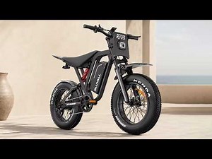 BLUVALL R700 Electric Bike 1500W Motor 52V 25Ah Large Battery 20x4.0 KENDA Tire Electric Bike