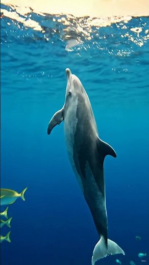 Amazing Dolphins Swimming at High Speed in the Ocean 🐬🌊 #shortsvideo #Dolphins #OceanLife #nature