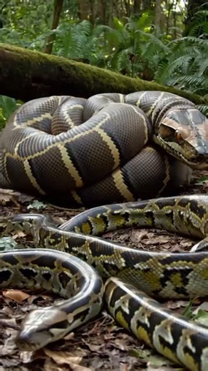 Selim Topuz on Instagram: "He dressed like a python and blended in with them 😱#viral #fyp #keşfet #keşfetteyiz"