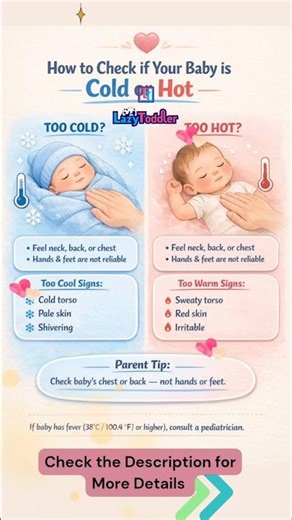 How to Check if Your Baby is Too Hot or Too Cold | Newborn Temperature Guide for Parents