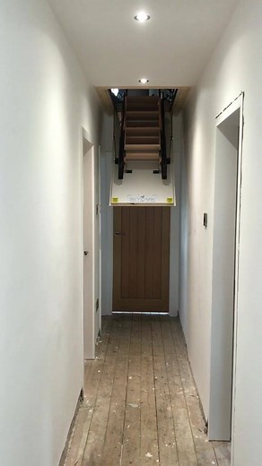 Another new fully electric operated loft ladder installed today | Tyrone Attic Stairs & Home Improvements