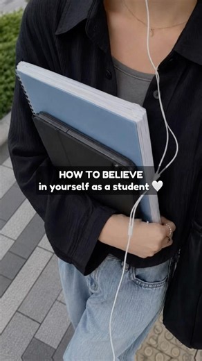 how to believe in yourself as a student ! 🥹🤍