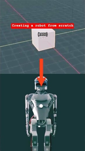 I made a robot for animated scifi series #blender #animation #3danimation #3dmodeling